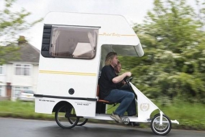 好神奇的人力小房车