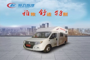 程力专汽携手东风御风，打造全新御风性价比后双胎自动挡C型房车